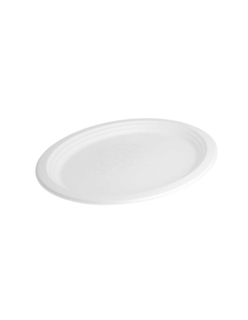 Plato Oval de Bagazo 26x20cm (520uds)