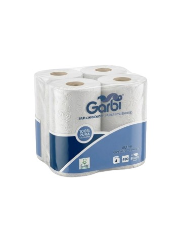 Papel higiénico doméstico Pasta pura 2c 55,7m (56Uds)