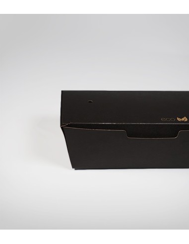 Caja Fritos 165x75x60mm 305gr - Black Collection (600Uds)