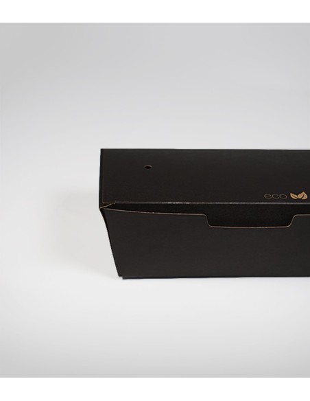 Caja Fritos 165x75x60mm 305gr - Black Collection (600Uds)