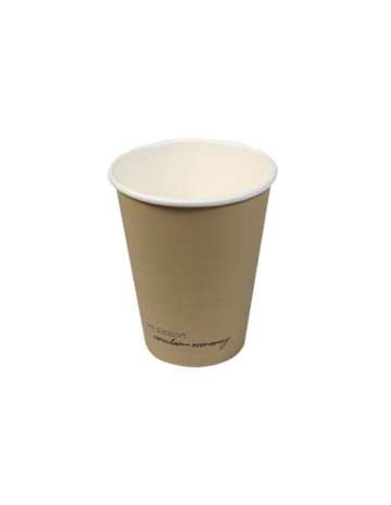 Vaso de cartón kraft 300ml 12oz (1000Uds)