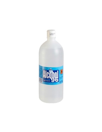Alcohol 96 botella 1L (6Uds)