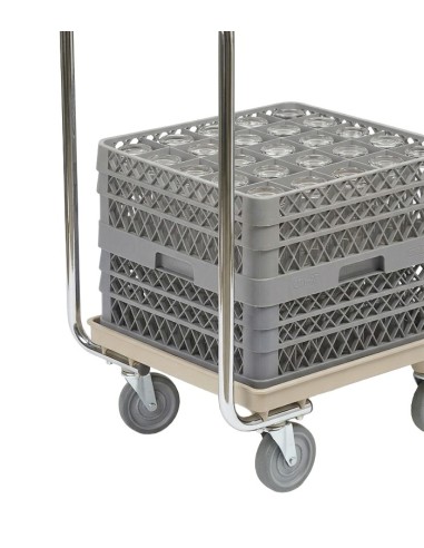 Carro con Asa para Cestas 54x54x98cm - Pujadas