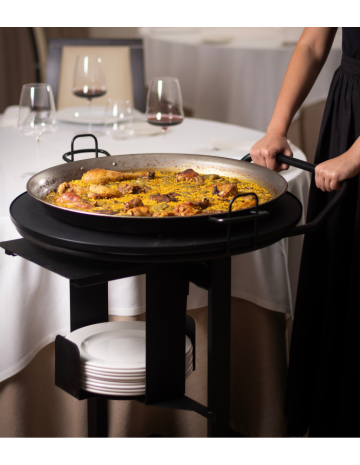 Carro para Servicio de Paellas - Elegance 2