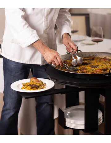 Estante de Transporte y Servicio de Paellas - Elegance 2