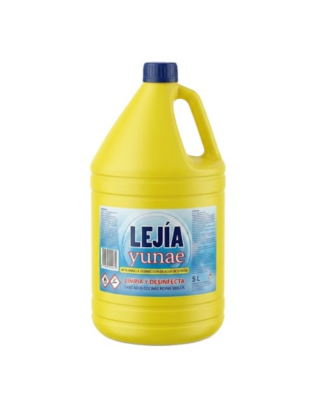 Lejía desinfectante de alimentos y bebidas 5L (3Uds)