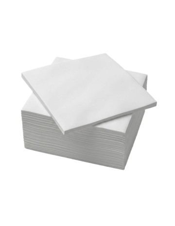 Servilleta Blanca 2C 30x30cm - Tissuan (3200 Uds)