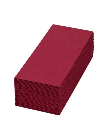 Servilleta PP 2c 1/6 30x40cm Burdeos Comercial Tissuan (2400Uds)