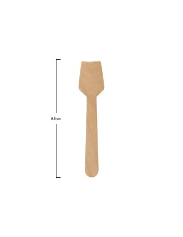 Mini cucharita madera 95mm (3000uds) 2