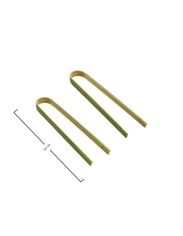 Pinzas bambú 12cm (100uds) 2