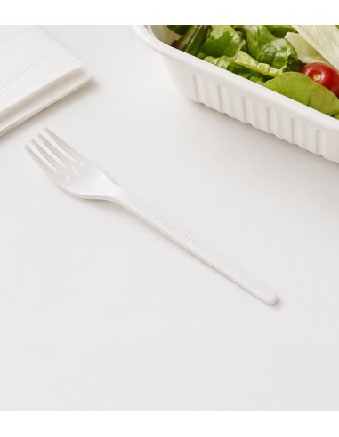 Tenedor CPLA Blanca 17cm - Betik (1500Uds)