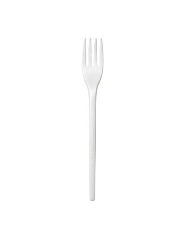 Tenedor CPLA Blanca 17cm - Betik (1500Uds)