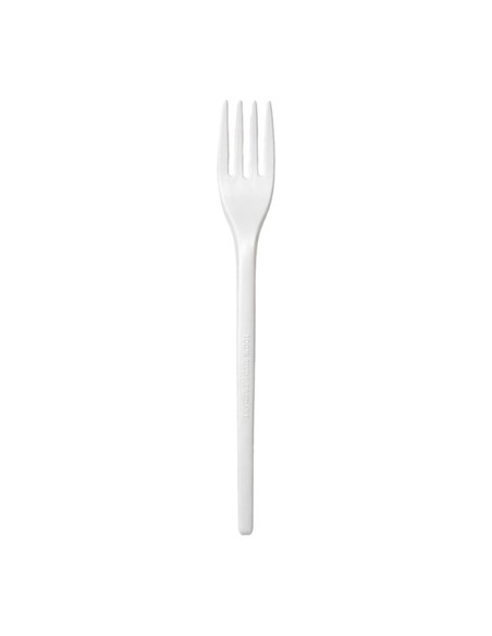 Tenedor CPLA Blanca 17cm - Betik (1500Uds)