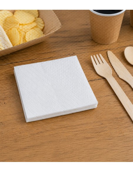 Servilleta tissue 2C 20x20 Comercial Tissuan (6000Uds)