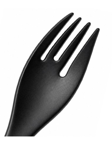 Tenedor EKO negro 17,7x2,8x1cm - Betik (1500Uds)