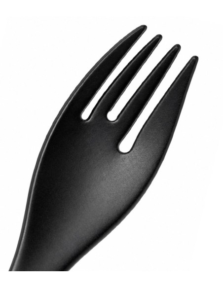 Tenedor EKO negro 17,7x2,8x1cm - Betik (1500Uds)