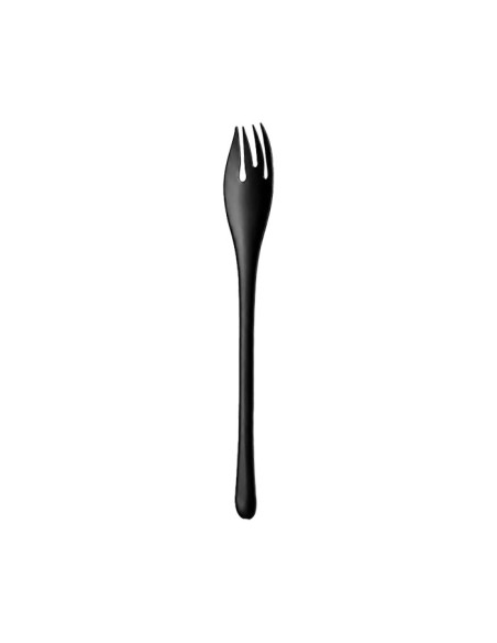 Tenedor EKO negro 17,7x2,8x1cm - Betik (1500Uds)