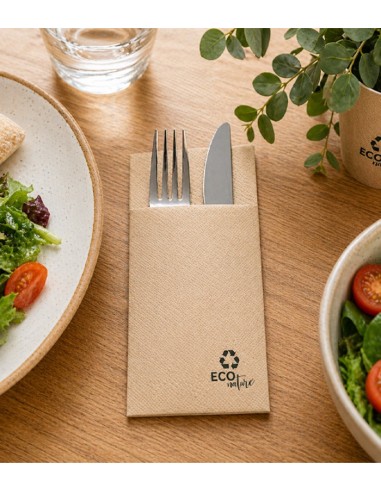 Servilleta Kanguro 40x40 Natural (960Uds)