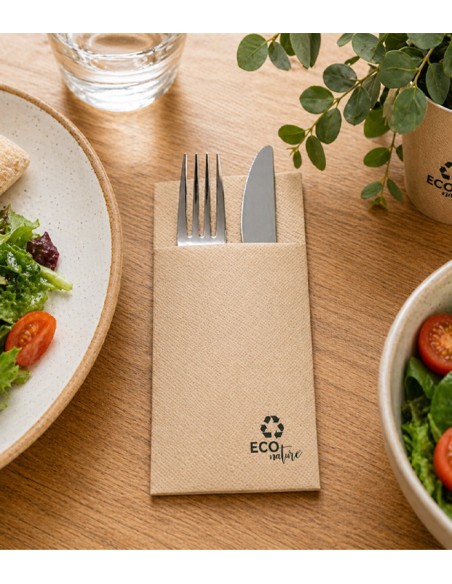 Servilleta Kanguro 40x40 Natural (960Uds)