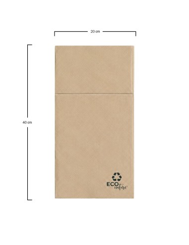 Servilleta Kanguro 40x40 Natural (960Uds)