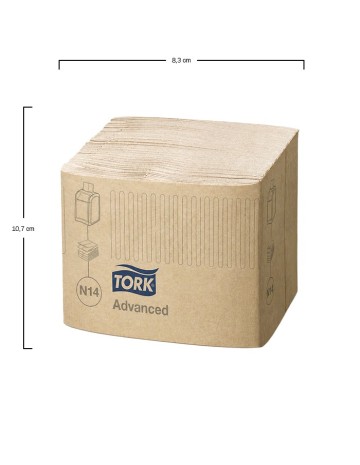 Servilleta Natural N14 2C Xpressnap Fit - Tork (4320Uds) 2
