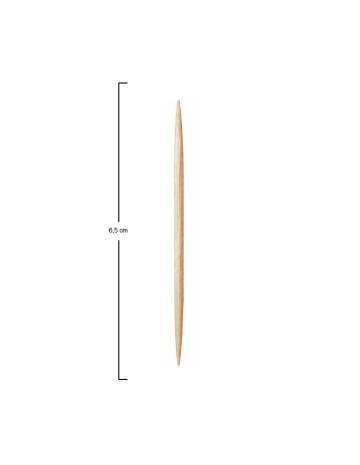 Palillo higiénico redondo enfundado plástico 6,5cm (1000Uds) 2