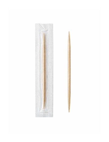 Palillo higiénico redondo enfundado plástico 6,5cm (1000Uds)