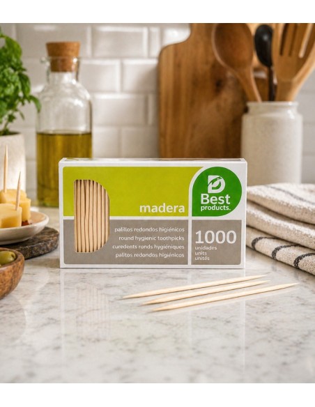 Palillos redondos sin enfundar