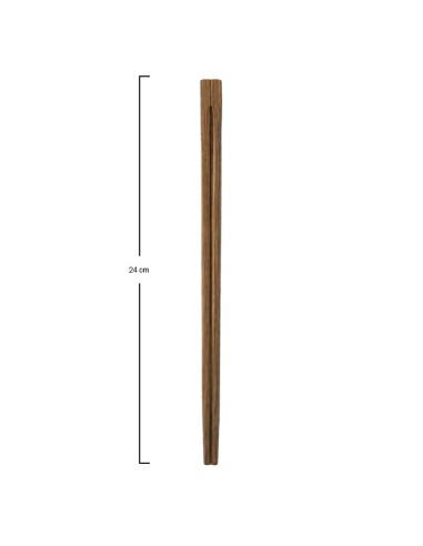 Palillos Chinos Color Caoba 24cm (100uds)