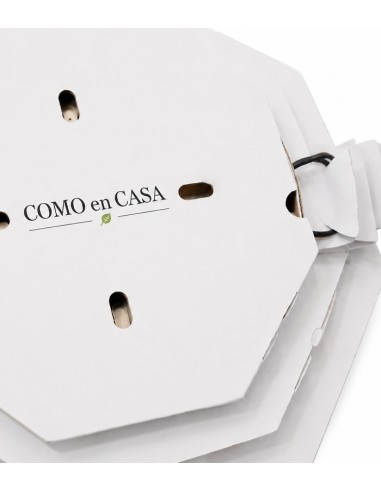 Caja para Paellas Microcanal Blanca | Envase Arroz para Llevar