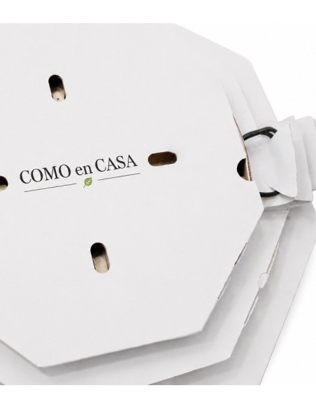 Caja para Paellas Microcanal Blanca | Envase Arroz para Llevar