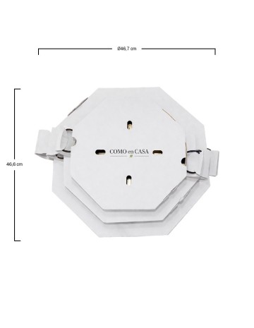 Caja para Paellas Microcanal Blanca | Envase Arroz para Llevar 2