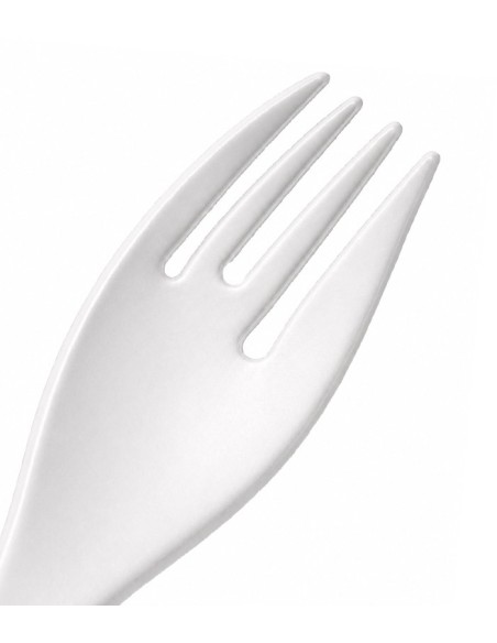 Tenedor EKO blanco 17,7x2,8x1cm - CookPlay (1500Uds)