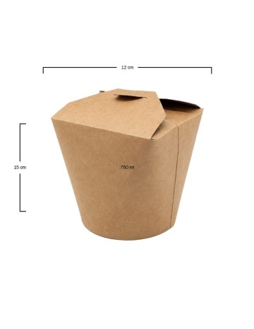 Envase Kraft Multifood (500uds) 2