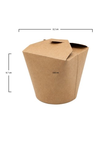 Envase Kraft Multifood (500uds) 2