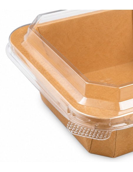 Tapa Envase Termosellable Kraft PET no microondas