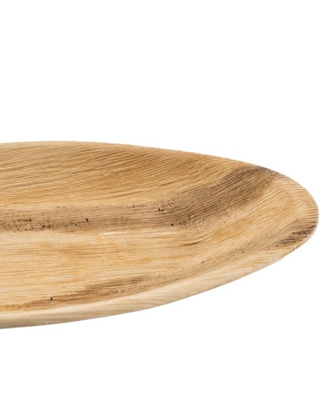 Plato Barco Hoja de Palma 31x17 cm Biodegradable | Betik