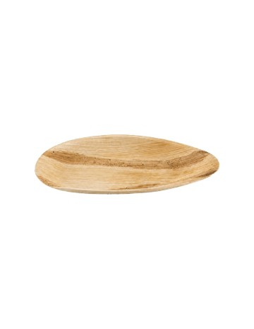 Plato Barco Hoja de Palma 31x17 cm Biodegradable | Betik