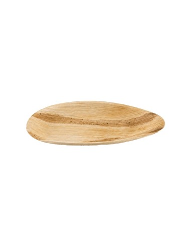 Plato Barco Hoja de Palma 31x17 cm Biodegradable | Betik