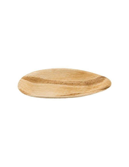 Plato Barco Hoja de Palma 31x17 cm Biodegradable | Betik