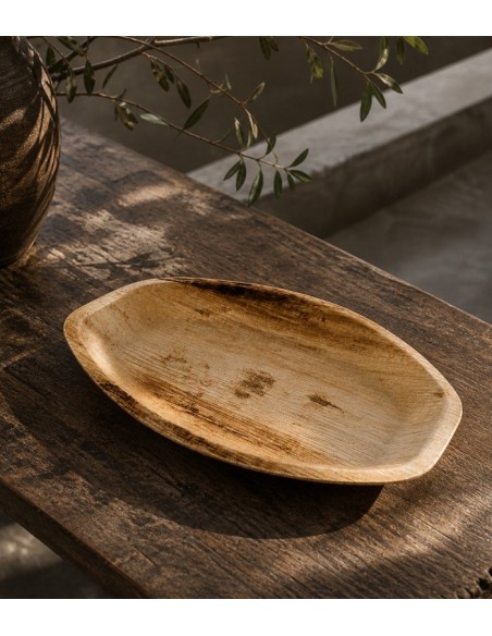 Bandeja Hoja de Palma 35x24 cm Biodegradable | Betik