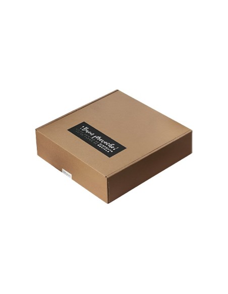 Caja Kraft Automontable 30x30x8cm (100uds)