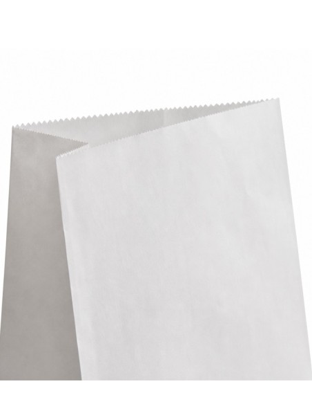 Bolsa de papel blanca
