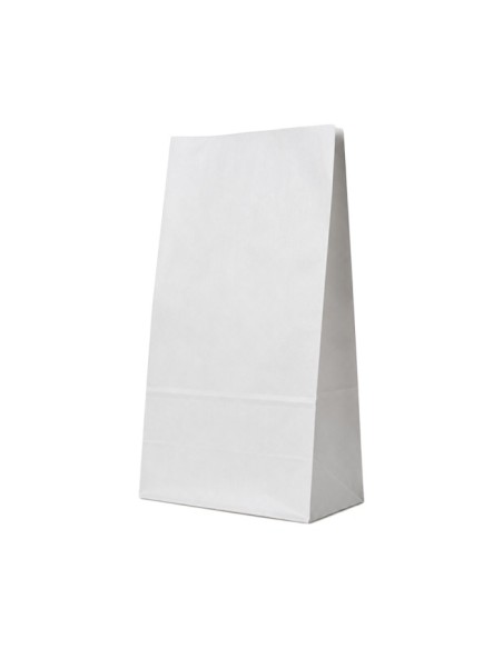 Bolsa de papel blanca