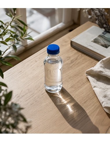 Botella Marta PET cuadrada 1L, boca 38mm+tapón (60uds) - Muñoz B