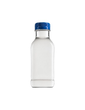 Botella Marta PET cuadrada 1L, boca 38mm+tapón (60uds) - Muñoz B