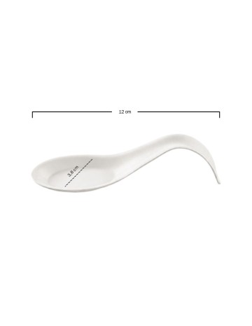 Cuchara Inclinada Bagazo Blanco 12cm - Betik (750Uds) 2