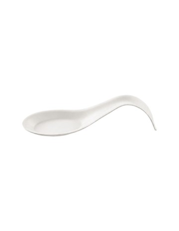Cuchara Inclinada Bagazo Blanco 12cm - Betik (750Uds)