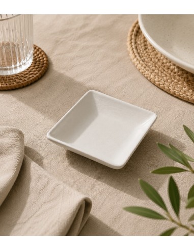 Mini Plato Bagazo Blanco 6,5cm - Betik (3000Uds)