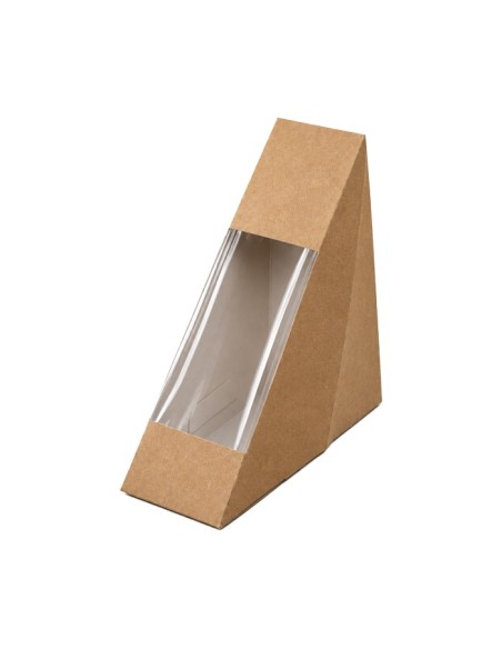 Envase Sandwich con Ventana 12,3x12,3x7,3cm (500uds)